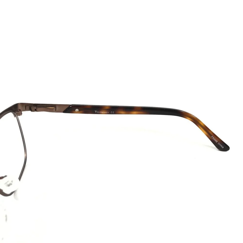 Velenciaga Eyeglasses Frames V17421 C2-MAT.BROWN Tortoise Square 52-16-140